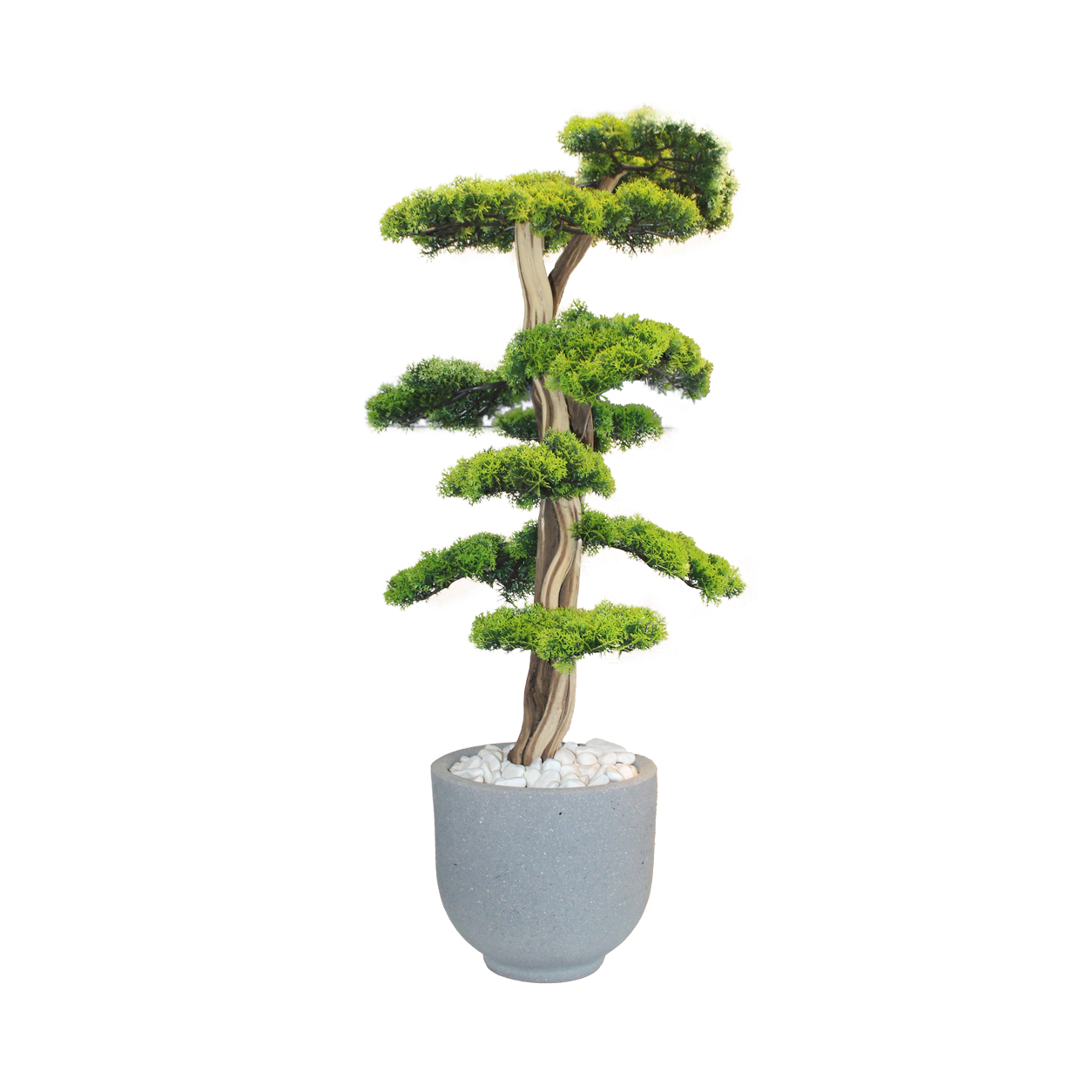 Yapay Bonsai Ağaç Saksılı