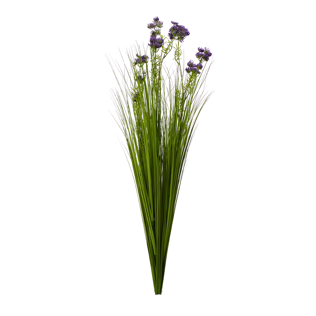 Yapay Mor Çiçekli Sazlık 120cm