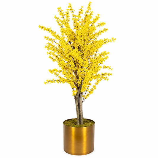 Premium Yapay Forsythia Ağacı – Sarı Çiçekli Dekoratif Altın Çan Ağacı 180cm