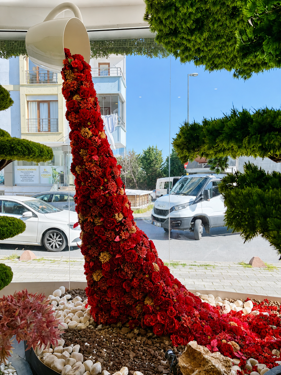 Red Floral