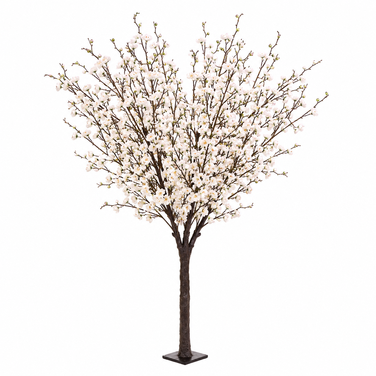 Yapay Beyaz Çiçek Dalı 88cm