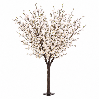Yapay Beyaz Çiçek Dalı 88cm