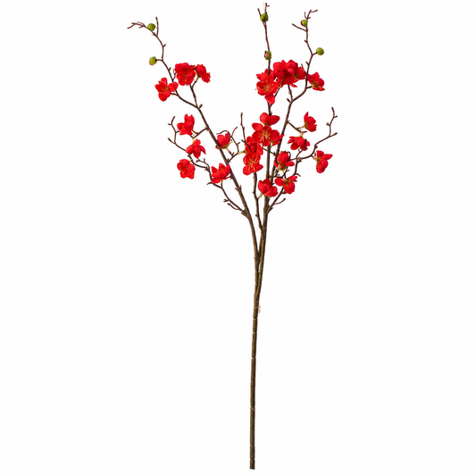 Yapay Fuşya Çiçekli Dalı 85cm