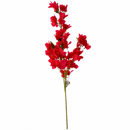 Yapay Kırmızı Begonvil Dalı 106 cm