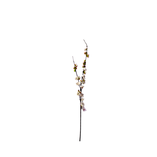 Yapay Beyaz Çiçekli Dal 105cm
