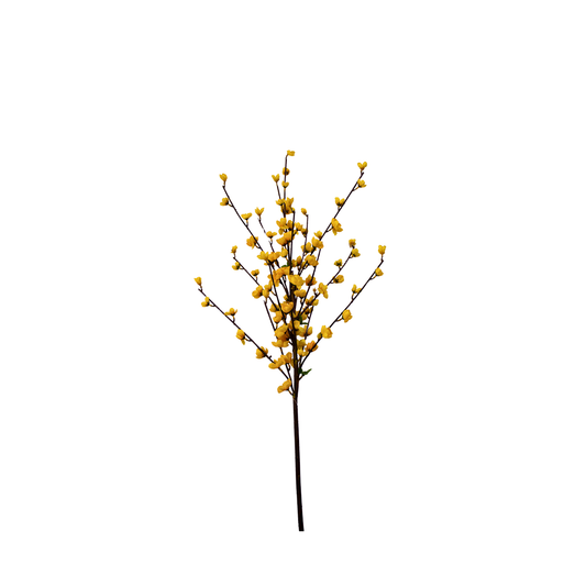 Yapay Sarı Çiçekli Dal 120cm